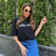 Футболка  Girl Boss чорна