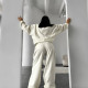 Кофта unisex  молочна 