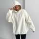 Худі unisex оверсайз молочне