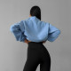 Кофта unisex блакитна