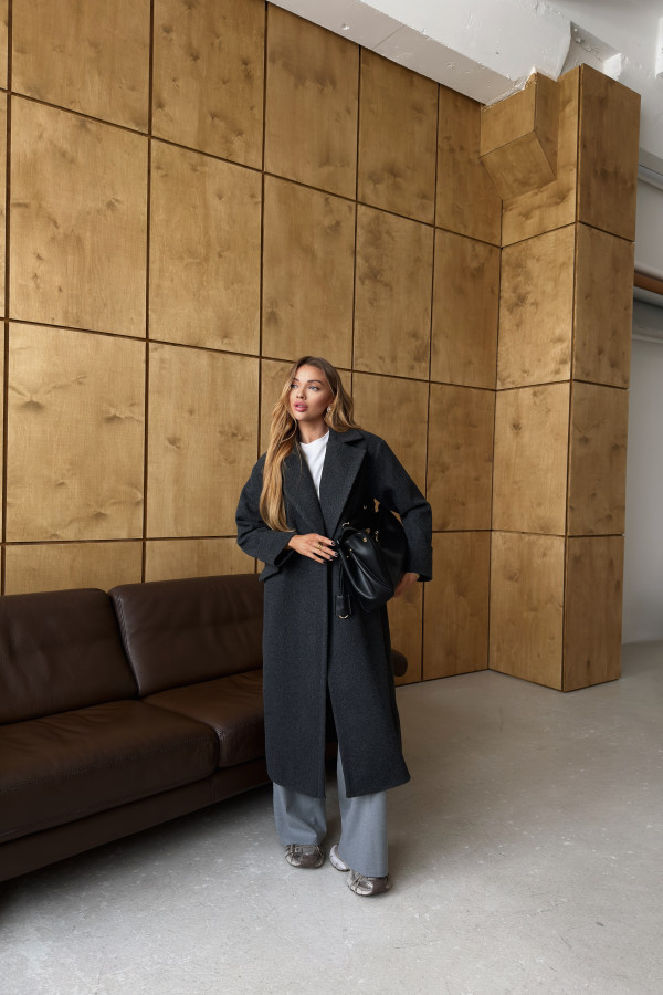 Пальто Éclat Coat сіре