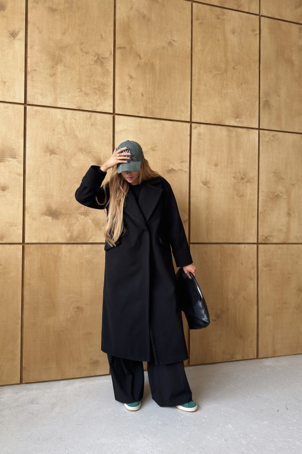 Пальто Éclat Coat чорне