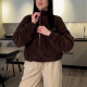Кофта unisex  шоколадна